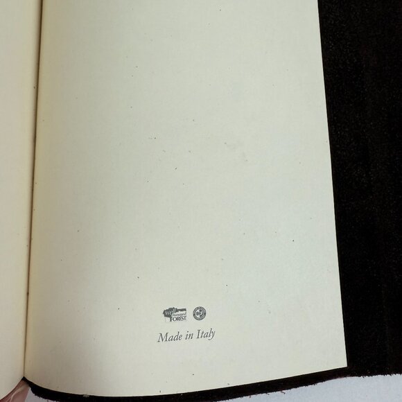 Genuine Leather Journal Notebook Made in Italy - Picture 8 of 11
